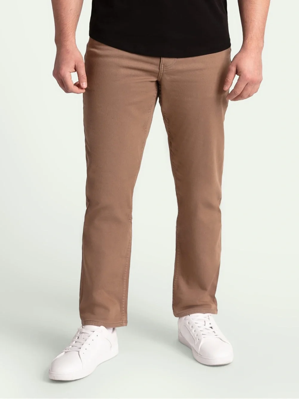 TPJ Straight stretch Jeans in Tan